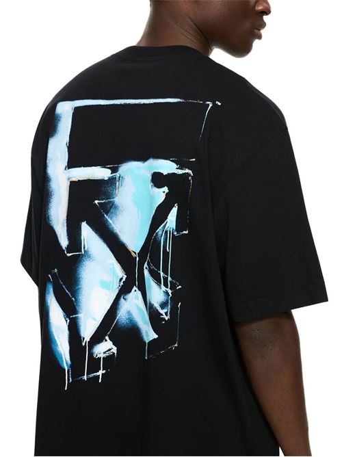 Paint Arrow Skate T-shirt OFF WHITE | 44MAA120S26J00J001